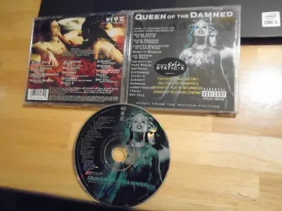 RARE PROMO Queen Of The Damned CD Ost MARILYN MANSON Linkin Park DEFTONES Korn ! • $24.99