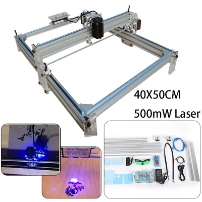 500mW Laser Engraver CNC For Wood Plastic Bamboo Laser Cutter Printer DIY Logo • £159.21
