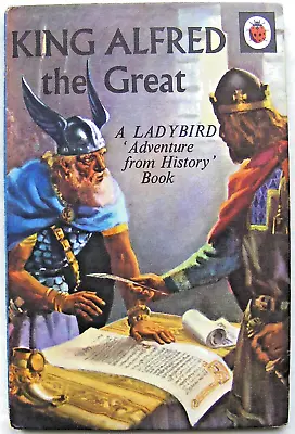 Vintage Ladybird Book – King Alfred The Great–History 561– Very Good +FREE COVER • £9.99