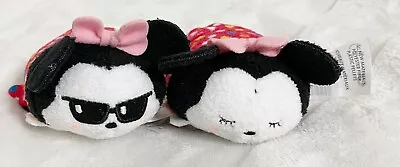 Target Exclusive Mickey Mouse And Minnie Mouse Swim Beach Mini Plush 3 Inches • $14