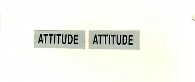  Lot Of 2 Attitude Coal Mining Stickers # 151 • $2.99