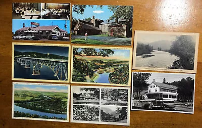 Lot Of 8 Vintage Assorted Pennsylvania Postcards • $4