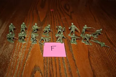 Marx Army Battleground 16-Piece Lot Of Vintage American Soldiers Tank F - MPC • $23.99