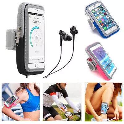 Sports Gym Running Jogging Armband Arm Band Bag Holder Case Cover For Cell Phone • $6.86