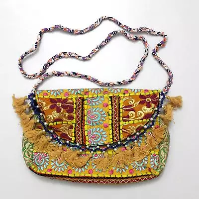 Vintage Tribal Banjara  Handmade Ethnic Women Purse Boho Fancy Clutch Bag O • $17.99