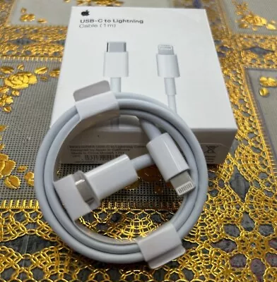 Apple IPhone 14 13 12 11 Charger Type C To Lightning Cable - 1M UK Fast Post  • £3.59