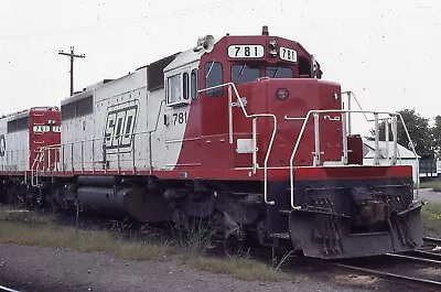 T: Orig Slide SOO LINE Parallelogram SD40-2 #781 Stevens Point WI 1976 • $2.99