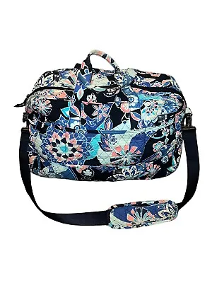 Vera Bradley Medium Traveler Bag Lotus Flower Swirl-see Description • $29