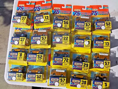 1997 Matchbox 75 Challenge Lot Of 20 Cars Trucks +++ Boxed • $39.95