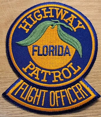 Vintage Florida Highway Patrol Police Flight Officer Patch • $8.88