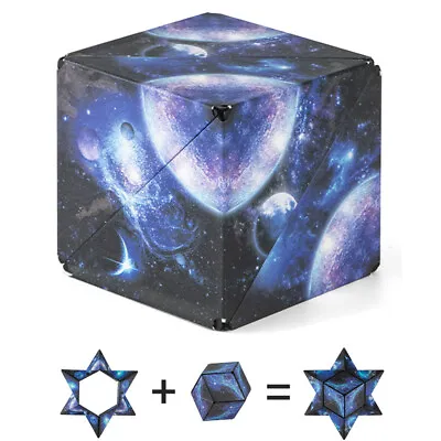 $8.90 • Buy Shape Shifting Box Fidget Cube W/ Rare Earth Magnets 3D Magic Cube Fidget Toy