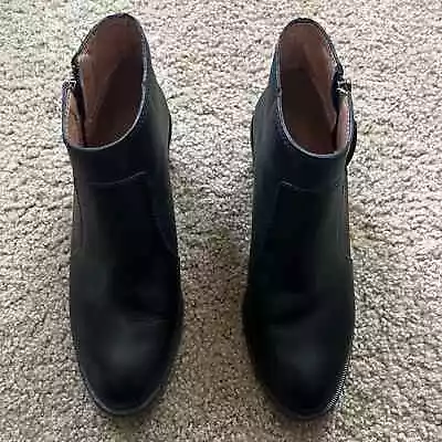 Size 8.5 Genuine Leather Madewell Mini Boots • $50