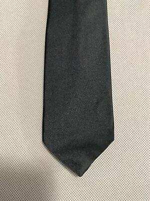 BROOKS BROTHER Silk Solid Black Tie BRAND NEW 2.5” • $29.99