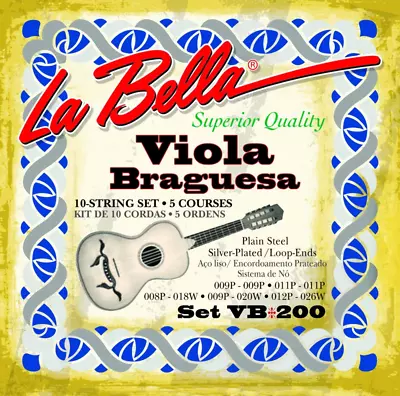 VB200 Viola Braguesa String Set • $17.99