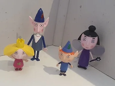 Ben And Holly's Little Kingdom 4 X Figures Nanny Plum Wise Old Elf Ben Holly • £8.50