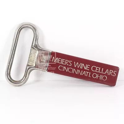 Vintage Meier's Wine Cellars Cincinnati Two Prong Cork Puller Wine Bottle Opener • $8.88