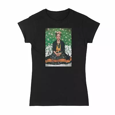Frida Kahlo Flowers Womens T Shirt - Modern Art Hipster Vintage • $15.97
