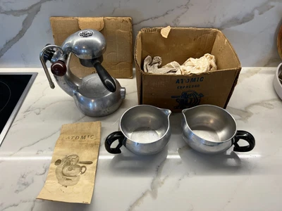 $580 • Buy ATOMIC, Coffee Machine Maker BREVETTI ROBBIATI, MILANO,  ITALY