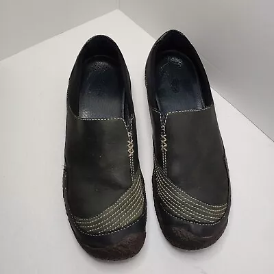 Keen Slip On Comfort Loafer Shoes Women's Size 10 Black Mule • $15.90
