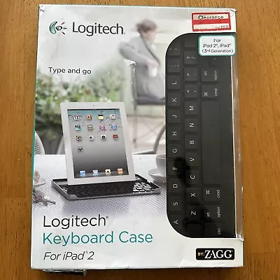 Logitech 3rd Generation Wireless Keyboard IPad 2 Air Zagg Folio New • $9.99