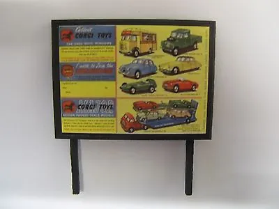 Corgi Toys (Cars) - Model Railway Billboard - N & OO Gauge • £5.50