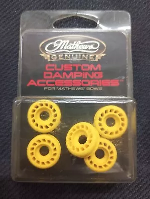 Mathews Custom Damping Accessories #80538 Rubber (HDS) Roller Yellow • $15.95