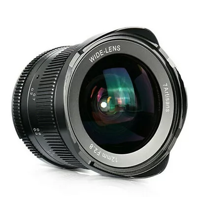 7artisans 12mm F2.8 Wide Angle Portrait Lens For Fujifilm Fuji X Mount X-T3 T4 • £142.80