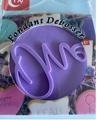 $10.95 • Buy New Number One First Birthday Fondant Embosser Cookie Stamp  (1)