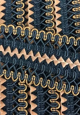 £6.75 • Buy Suede Faux Webbing Braiding 4.5cm Wide 50yrd Roll