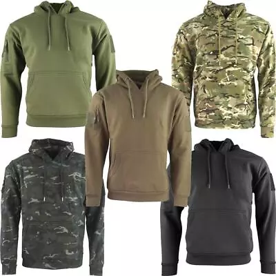 Kombat UK Mens Tactical Army Military Camouflage Hooded Hoodie S - XXXL • £19.79