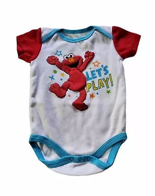 New Sesame Street Elmo One Piece 3-6 Months  • $9