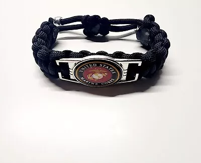 United States Marine Corps Adjustable Charm Bracelet Military Veteran • $9.99