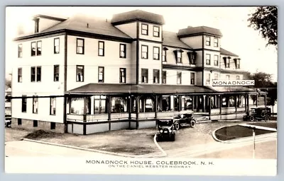 Monadnock House Colebrook New Hampshire Antique Real Photo RP Postcard RPPC • $15.99