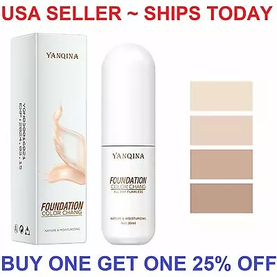 Pro Classic 30ml Color Changing Foundation Magic Flawless Concealer Face Makeup • $5.98