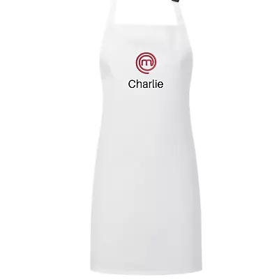 Masterchef Apron Printed With Logo And Your Choice Of Name- Personalised • £13.99