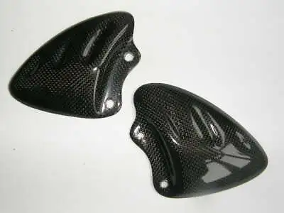 CARBON FIBRE Heel Plates Triumph Daytona T595 T509 T955i • $34.10