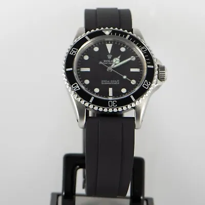 Vintage Rolex Submariner 5512/1976 Men's Stainless Steel 40mm Black Dial • $12950