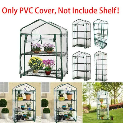 Mini Greenhouse Outdoor Portable Green House Gardening W/ 2/3/4/5 Tier PVC Cover • $20.48