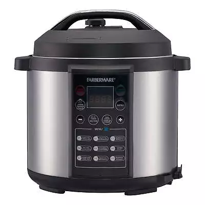 Programmable Digital Pressure Cooker 6qt Pot Stainless Steel Electric Kitchen US • $58.83