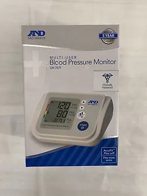 A&D Medical Multi User Upper Arm Blood Pressure Monitor (UA-767F) • $14.75