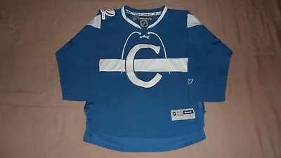 Montreal Canadiens Blue Centennial Reebok Youth Size S/M NHL Hockey Jersey • $181.73