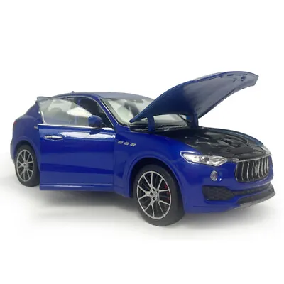 1:24 Maserati Levante Diecast Alloy Model Car Adults Collection For Men Blue • $43.74