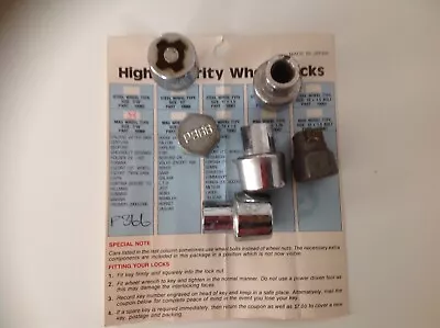 Speedy Mag Wheel Lock Nuts Valiant Holden Cortina Torana Hillman Marina  • $15