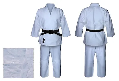 £29.99 • Buy Kids Judo Suit 100% Cotton 365gsm White Bleached Judo Kimono  Judo Training Suit