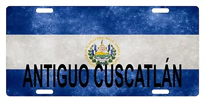 Republica De El Salvador Flag License Plate Patriotic Version Antiguo Cuscatlan • $13.57
