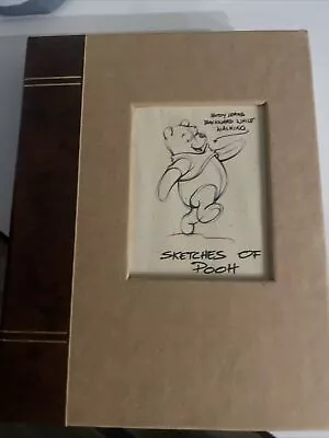 Walt Disney Winnie The Pooh Disney Fossil Watch  Sketches Of Pooh  New & LE • $175