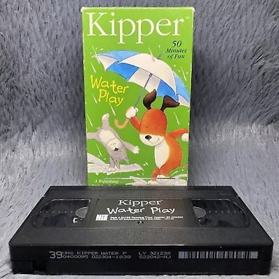 Kipper - Water Play VHS Tape 2004 - 5 Tail-Wagging Adventures HIT Entertainment • $14.99