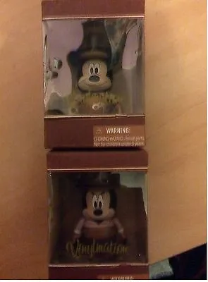 Disney Vinylmation Mechanical Kingdom Mickey+Minnie Figures NIB • $29.99