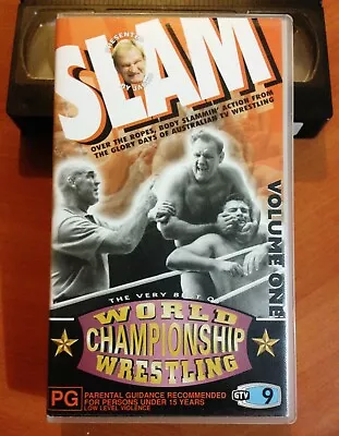 WCW THE VERY BEST OF WORLD CHAMPION WRESTLING - Vol 1 SLAM - VHS • $29.95