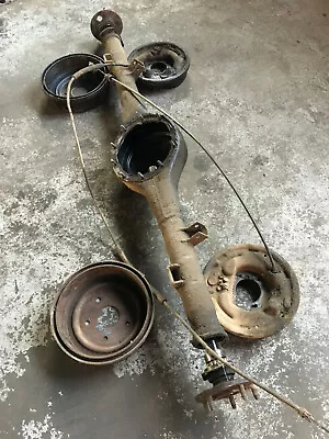 Ford 9 Inch Diff F100 Housing 31 Splines Axles Backing Plates Drums Used • $2099.99